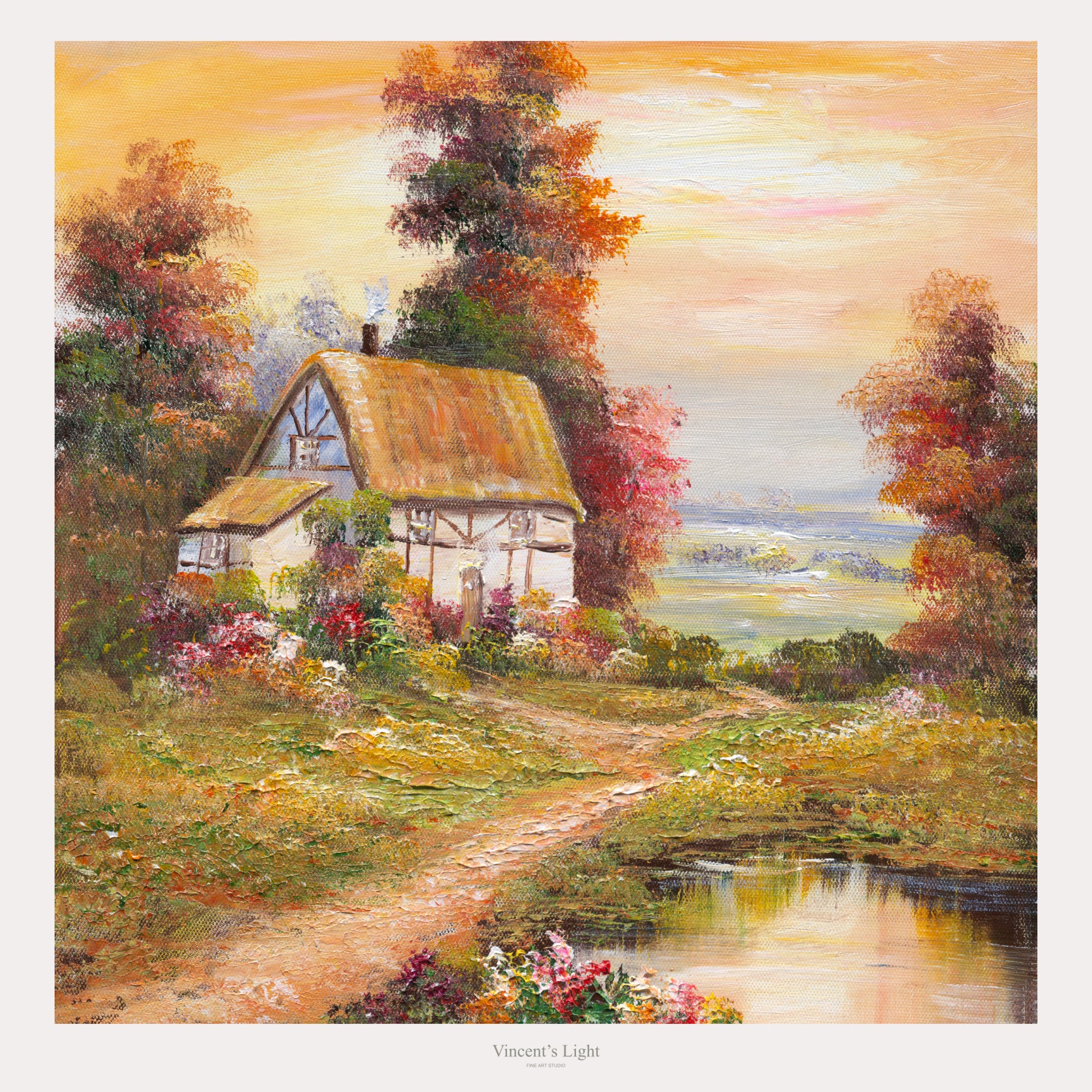 Chalet au bord de l'eau
