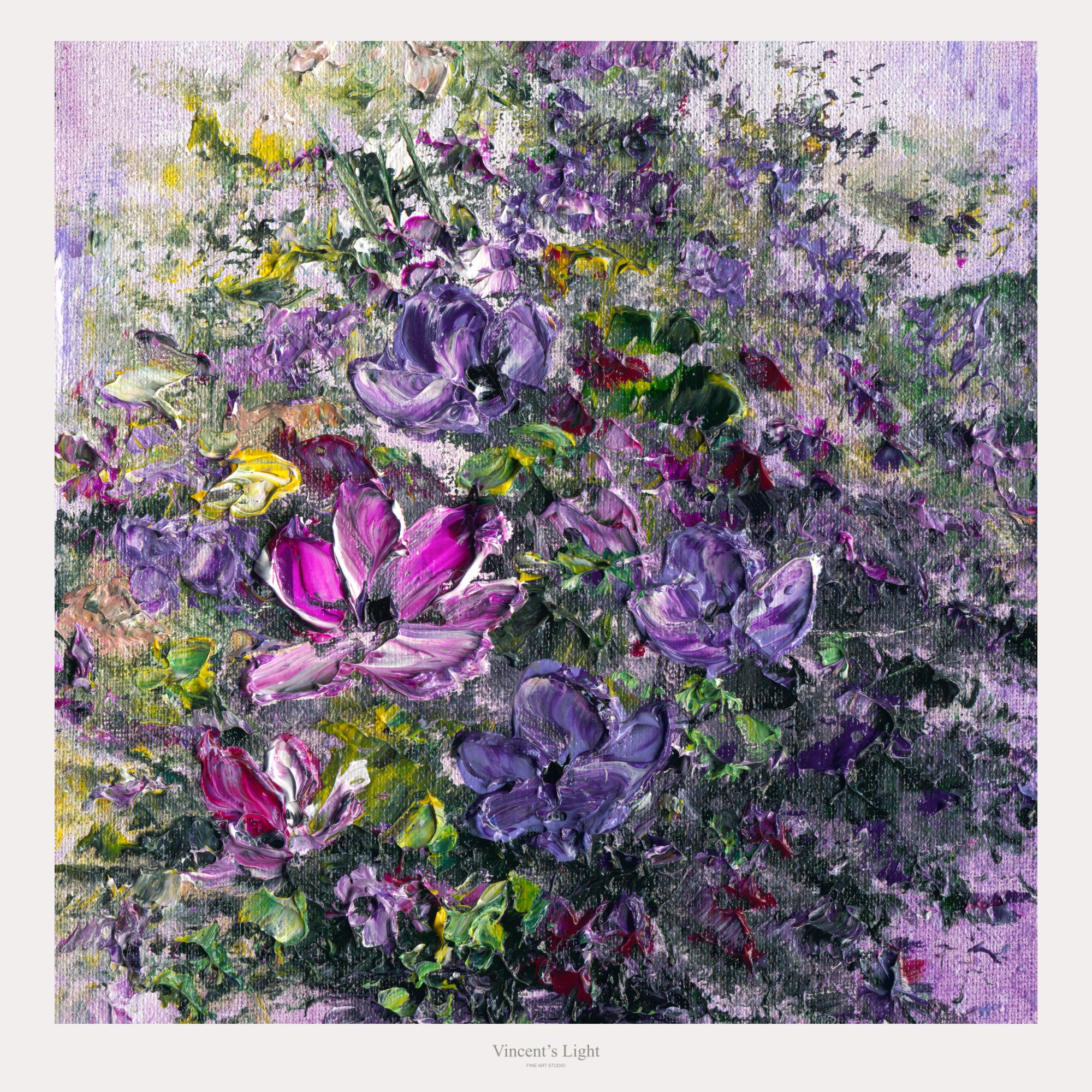 Bouquet violet