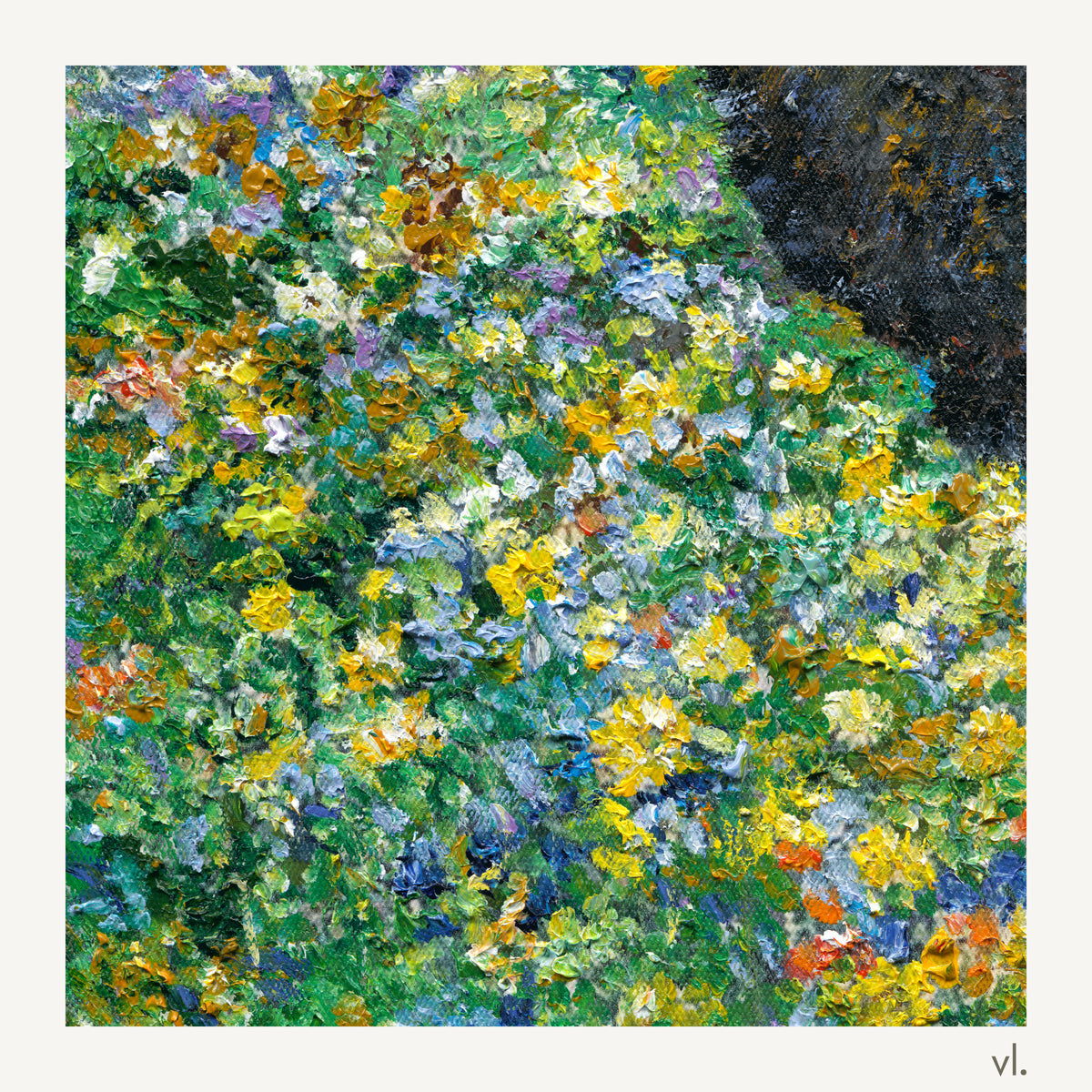 Second detail of Little Hearts in the Meadow by Zhongda Huang
