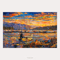 Okanagan Lake, Between Departures | Greeting Cards