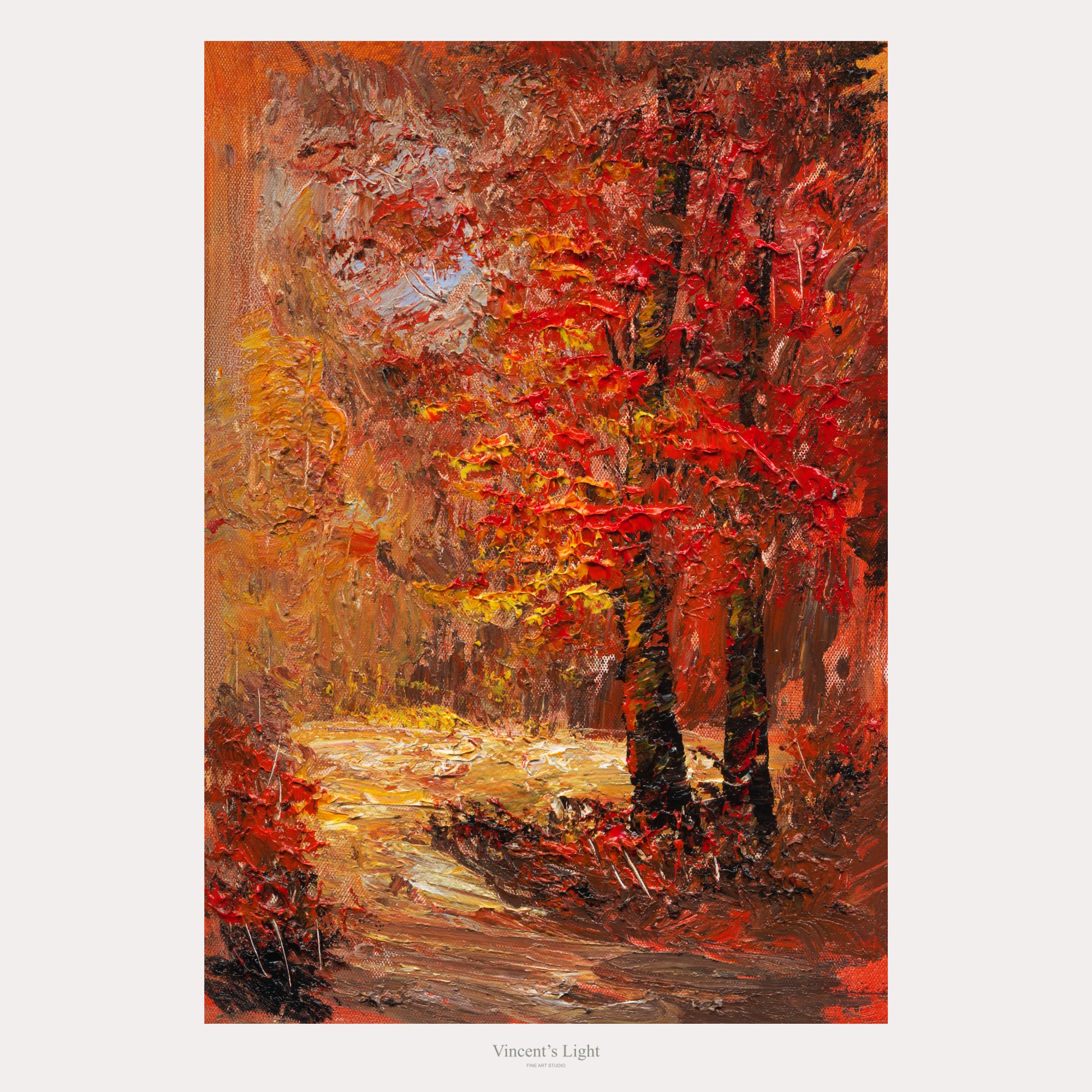 Autumn Ember | Greeting Cards – Vincent's Light Fine Art Studio