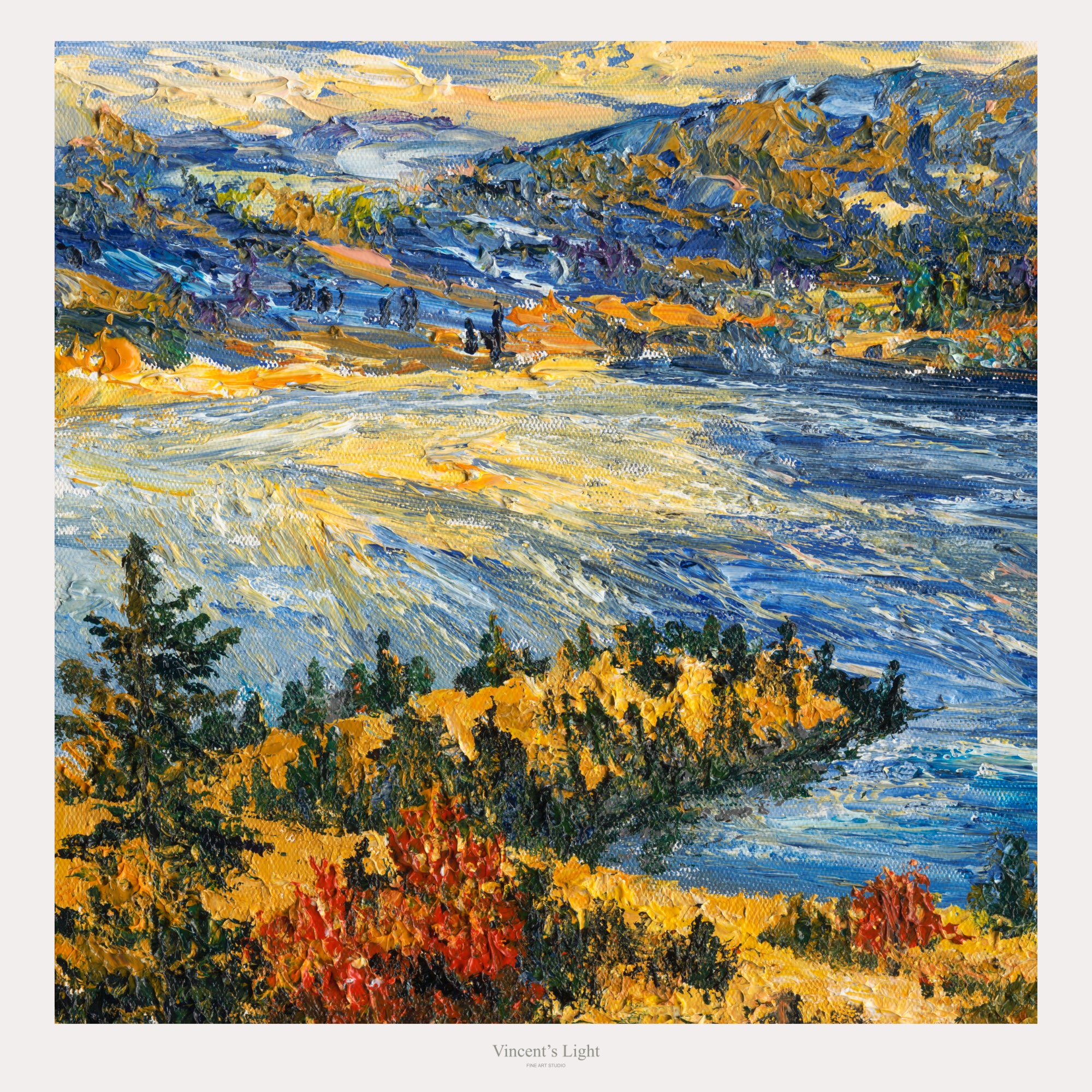 Okanagan Lake from the Heights | Giclée Print