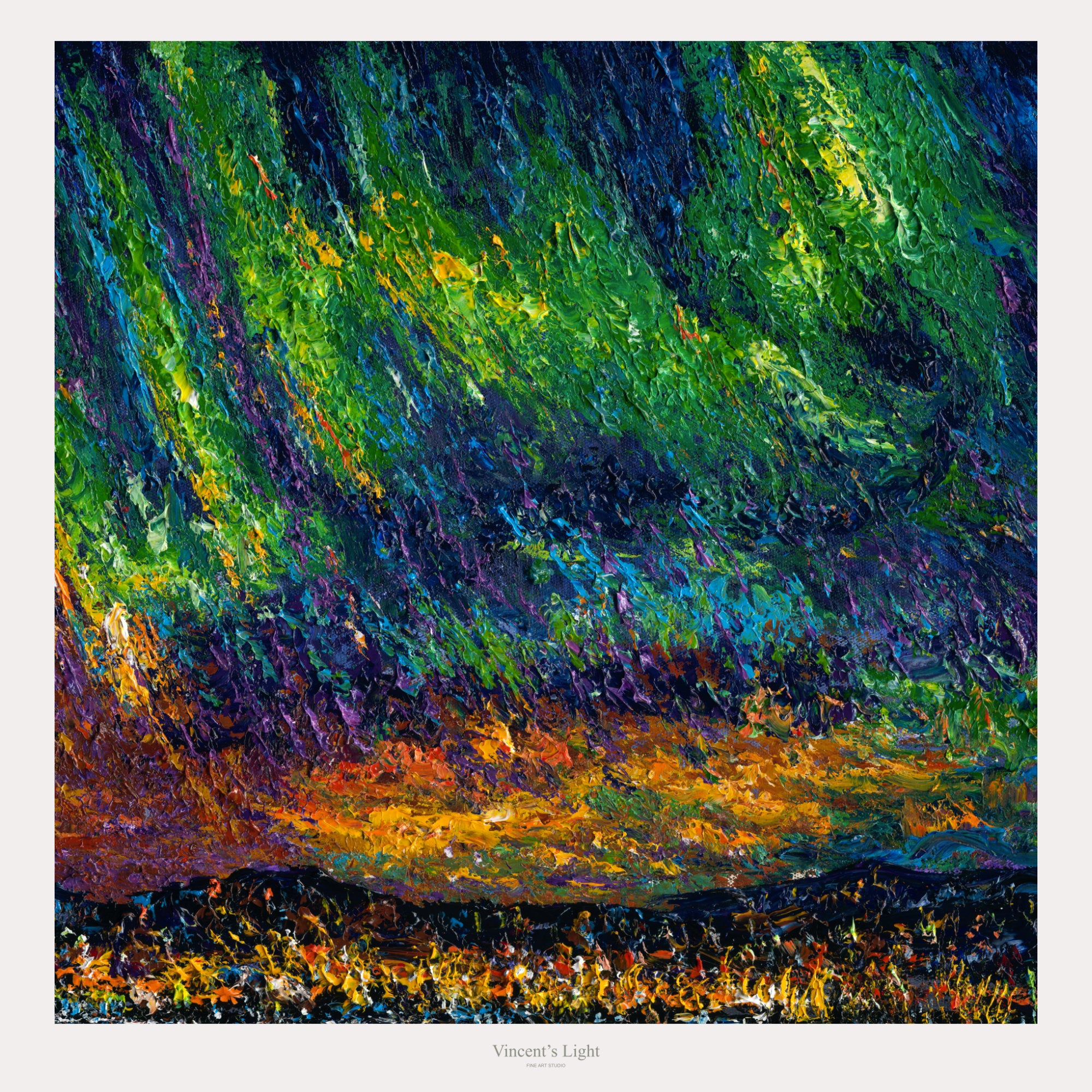 Okanagan Lake Beneath the Aurora | Giclée Print
