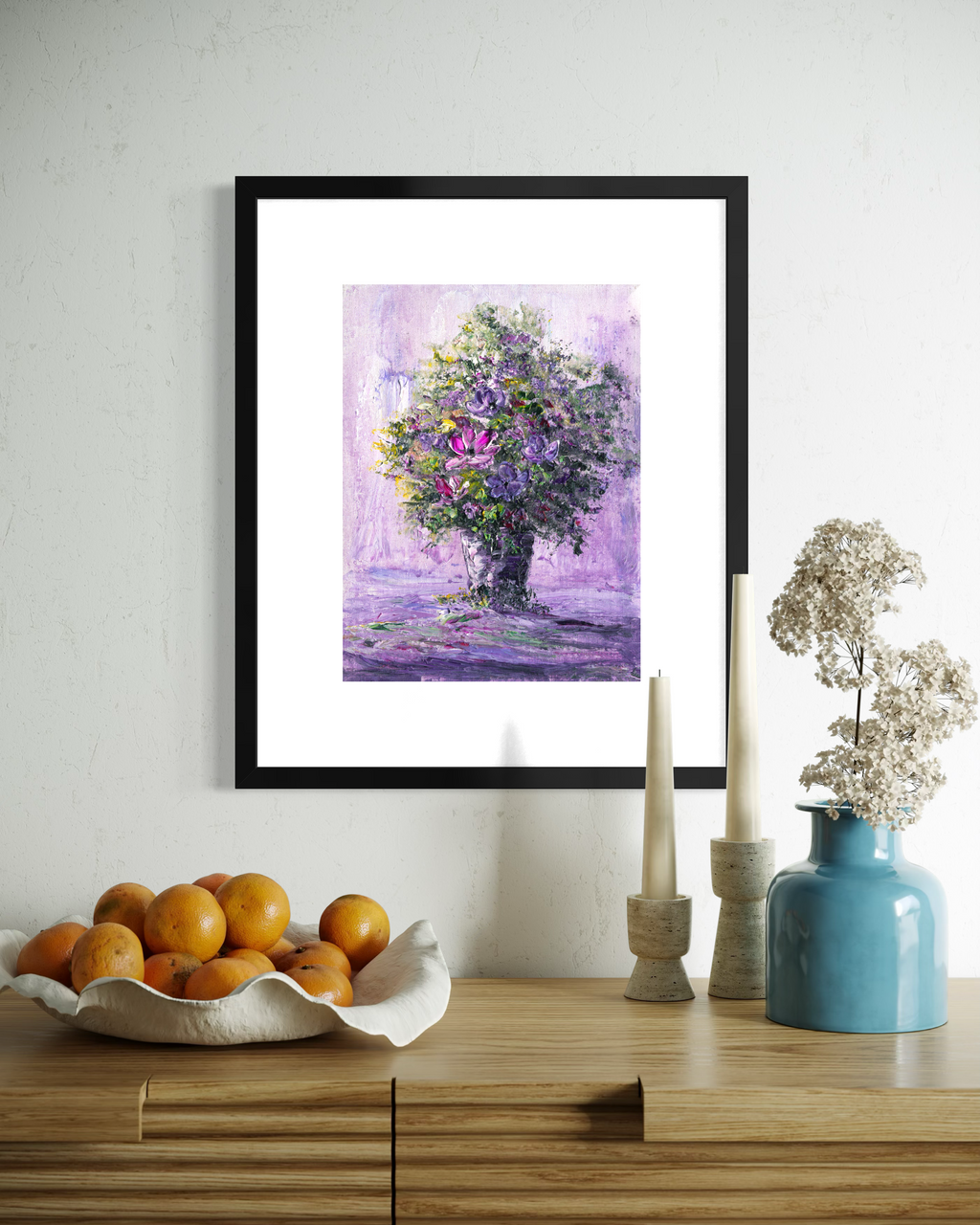 Purple Bouquet | Giclée Print
