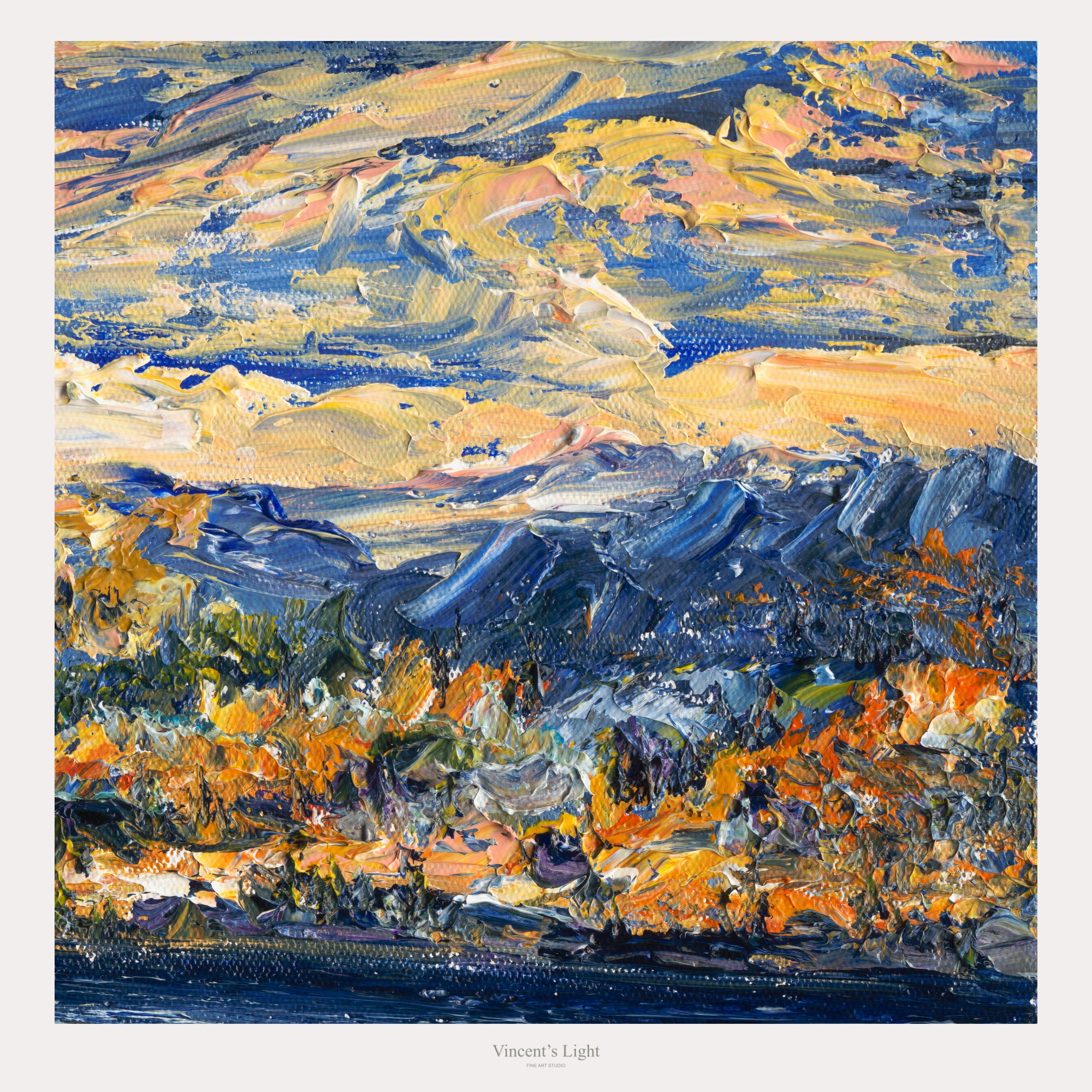 Okanagan Lake from the Heights | Giclée Print