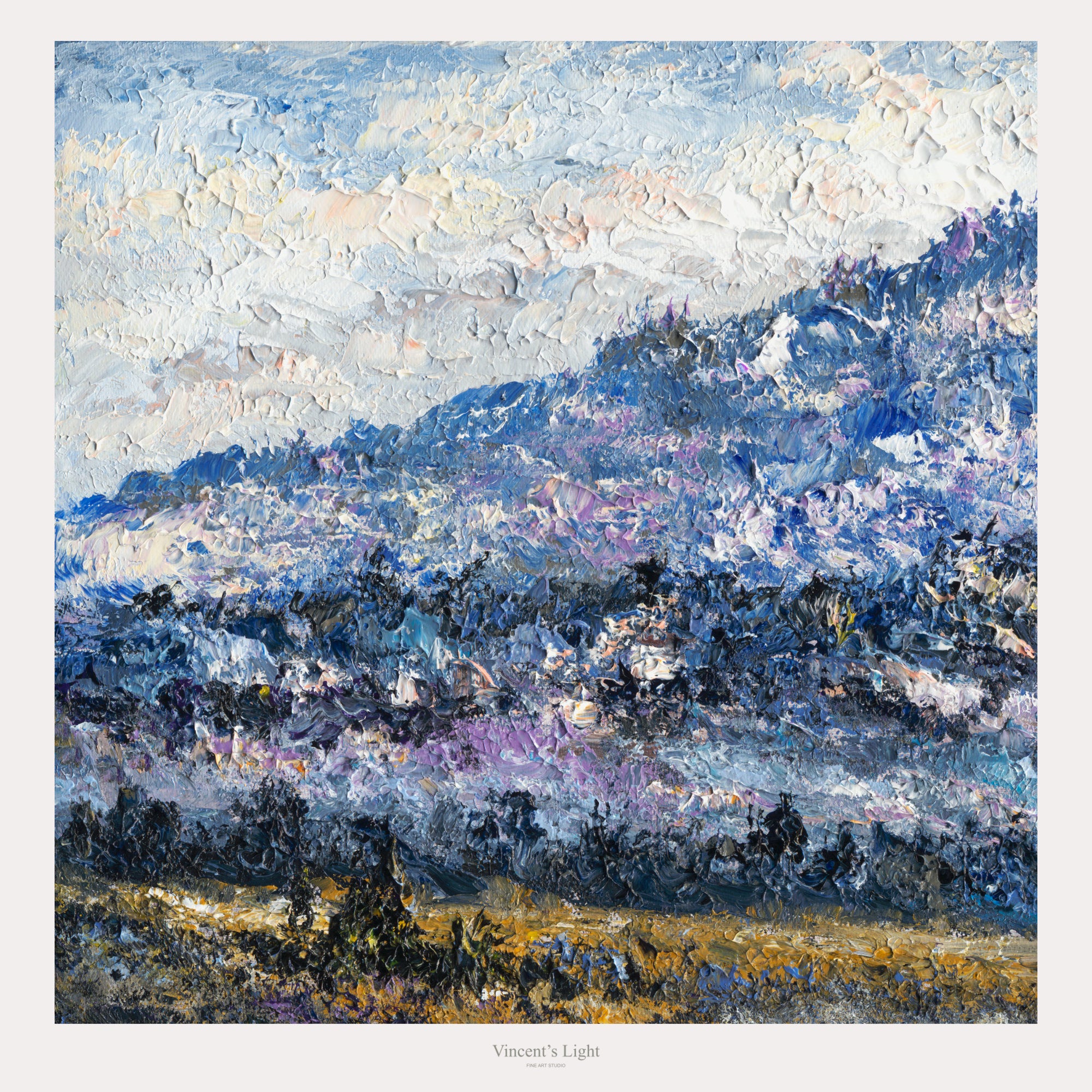 Okanagan Lake at the Edge of Winter | Giclée Print