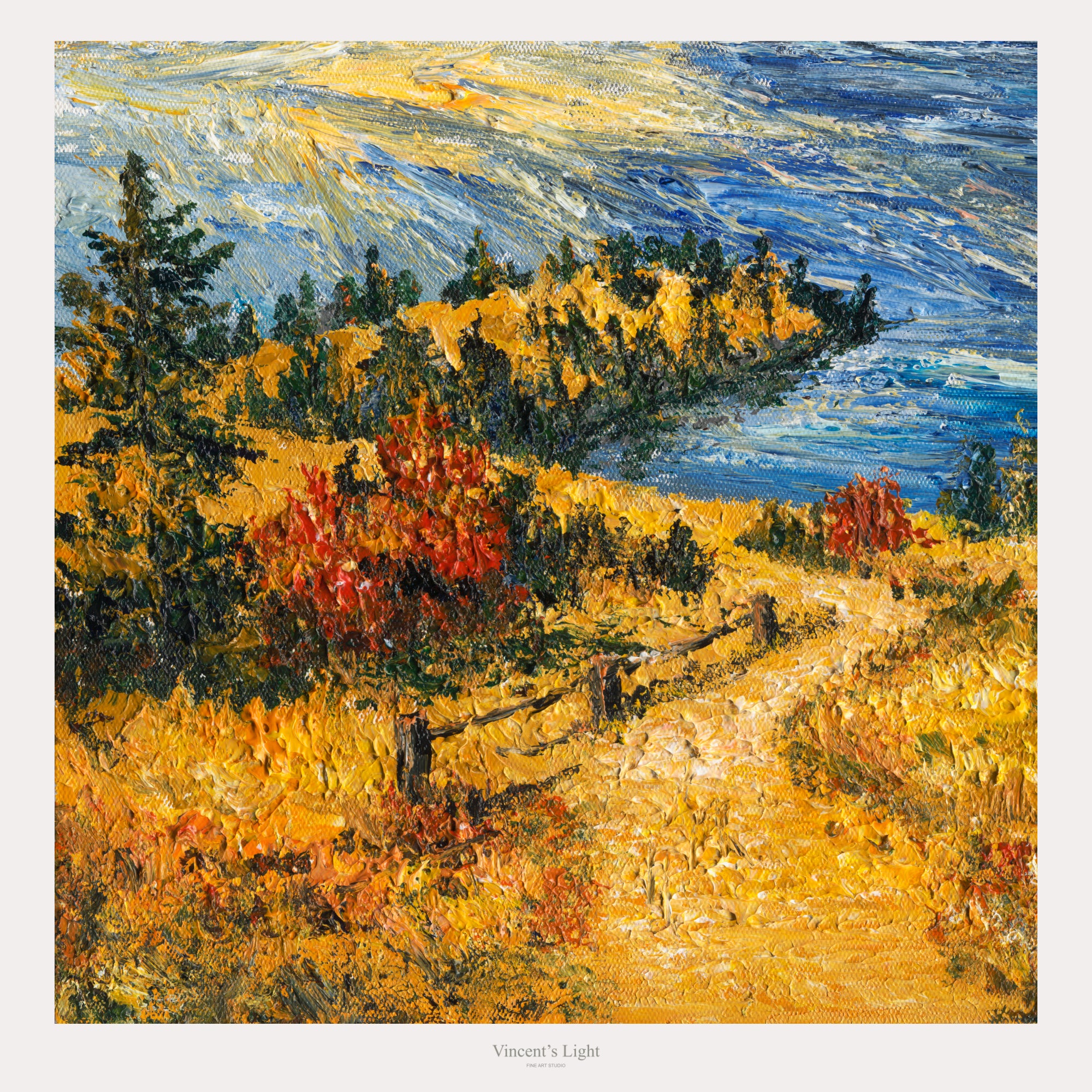 Okanagan Lake from the Heights | Giclée Print