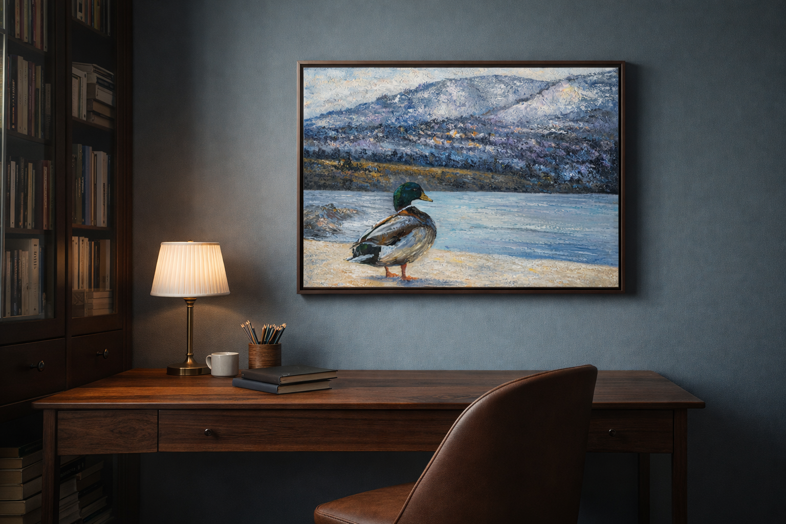 Okanagan Lake at the Edge of Winter | Giclée Print