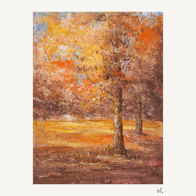 Golden Grove by Yingzhi Chen, original painting, full view