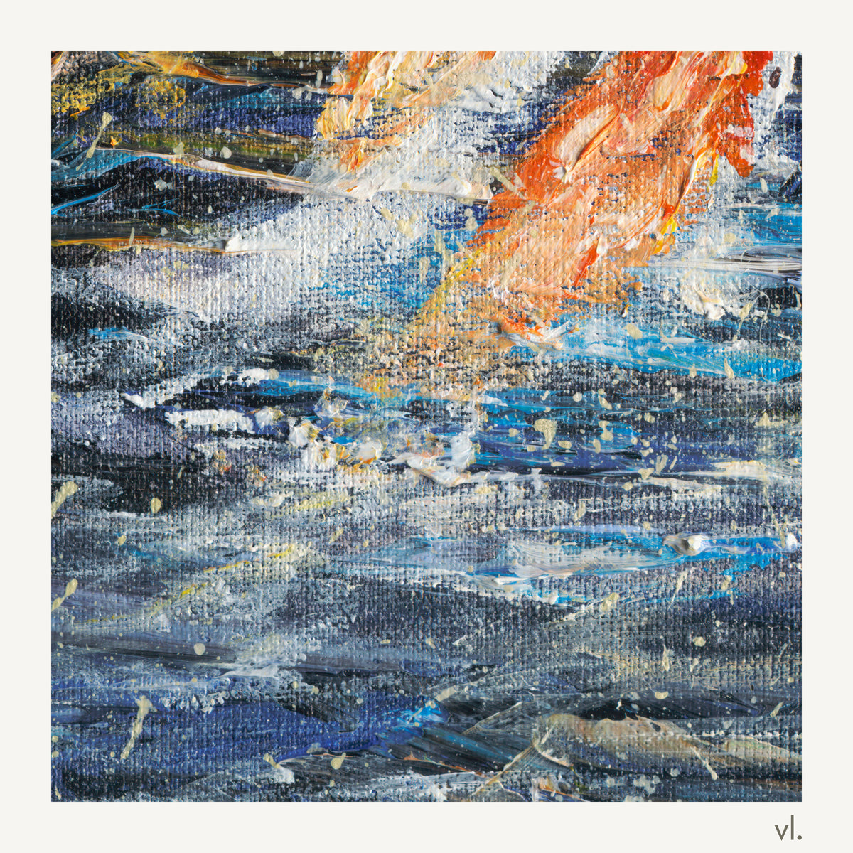 Second detail of Koi Study by Yingzhi Chen