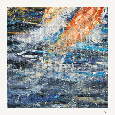 Second detail of Koi Study by Yingzhi Chen