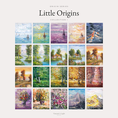 Little Origins Collection I by Yingzhi Chen — twenty small original paintings