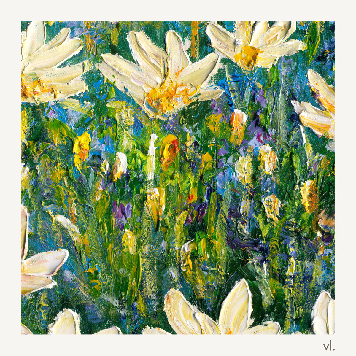Second detail of Rain Lilies by Zhongda Huang