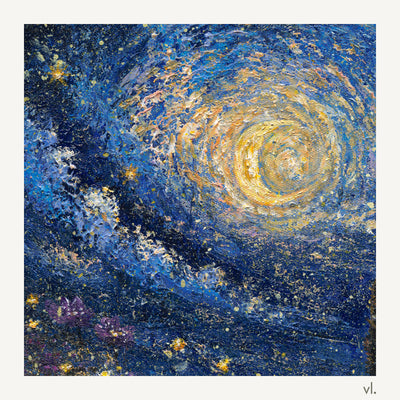 Second detail of Starry Night by Zhongda Huang