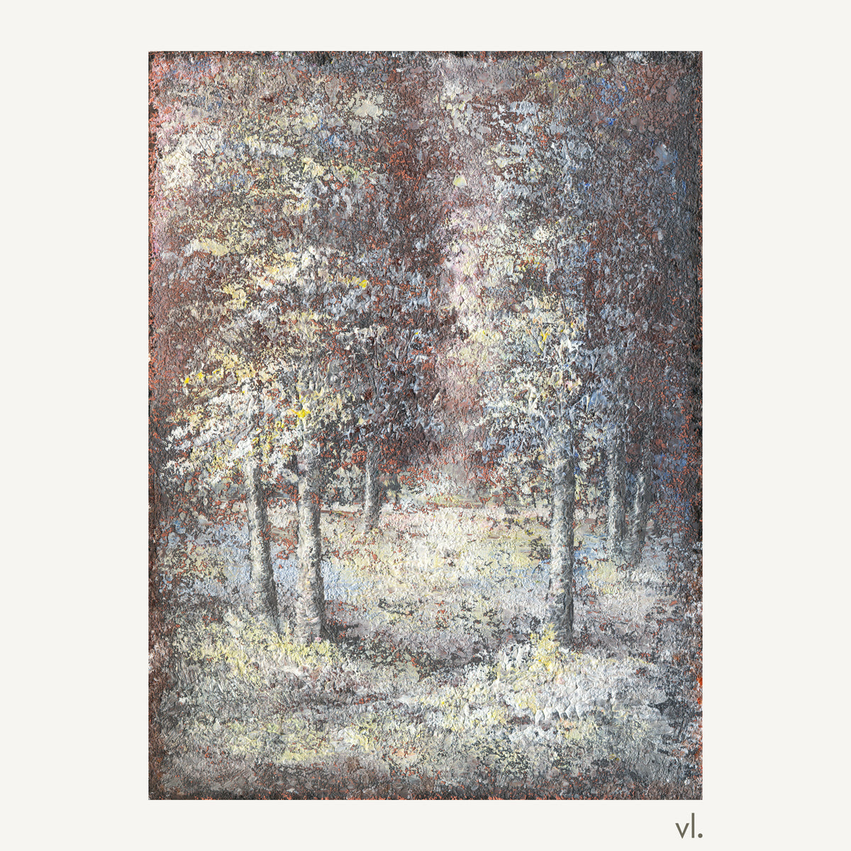 Winter Grove by Yingzhi Chen, original painting, full view