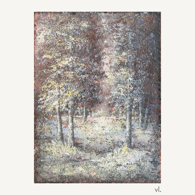 Winter Grove by Yingzhi Chen, original painting, full view