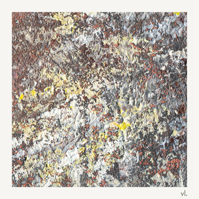 Detail of Winter Grove by Yingzhi Chen, showing the brushwork